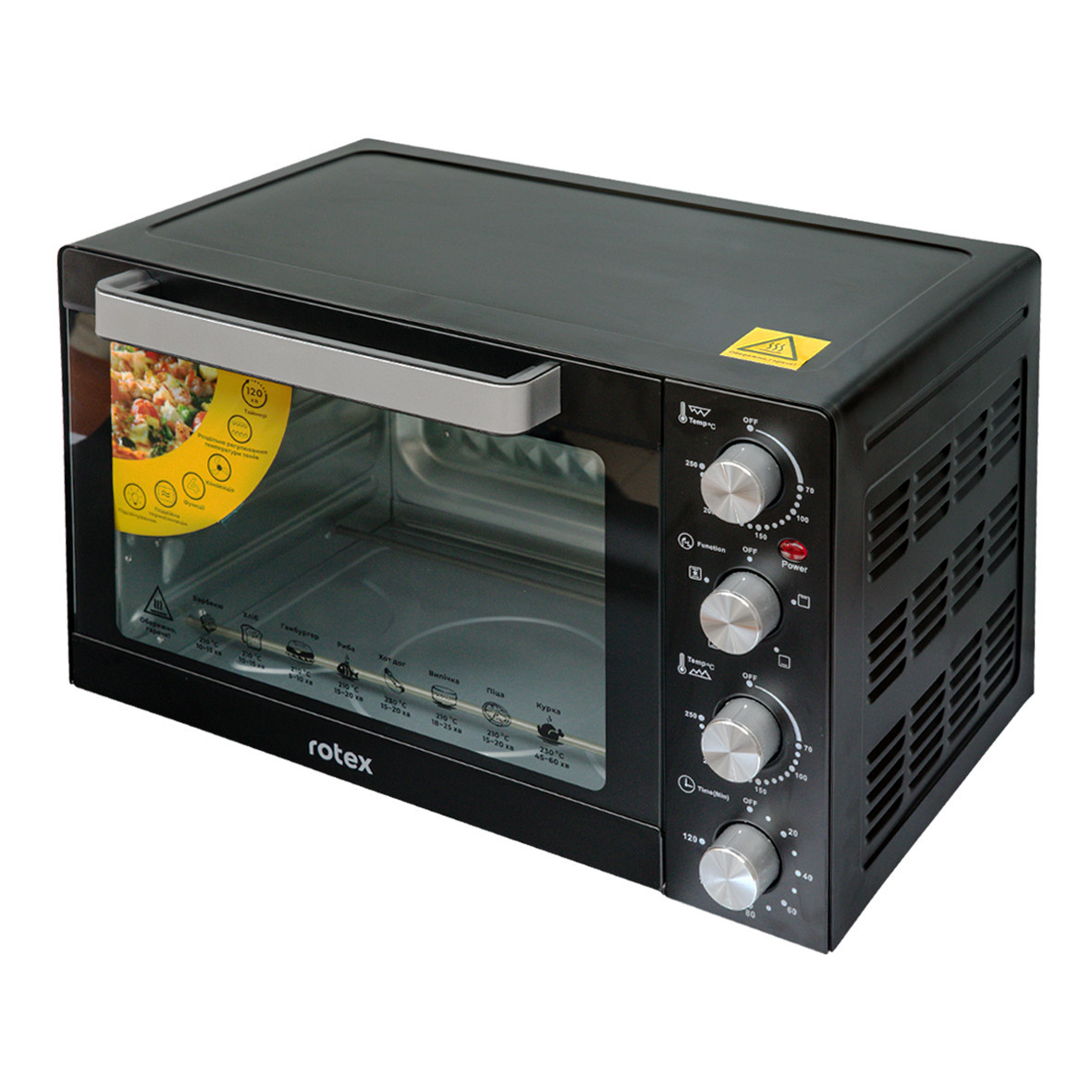 Електропіч 35 л Rotex ROT350-B 3654585
