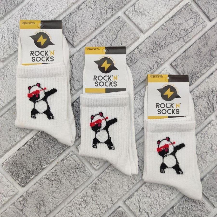 Шкарпетки високі весна/осінь Rock'n'socks 455-13 Деб Панда Україна one size (37-40р) НМД-0510836