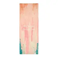 Килимок для фітнесу йоги нековзкий двошаровий професійний 183 × 68 см товщина 4 мм льон каучук Gemini Pro  JFY-0705, фото 6