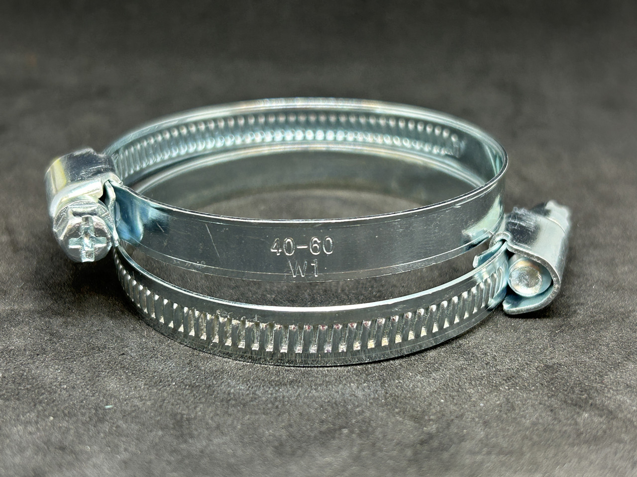 Хомут сталевий 40-60 W1, фото 1