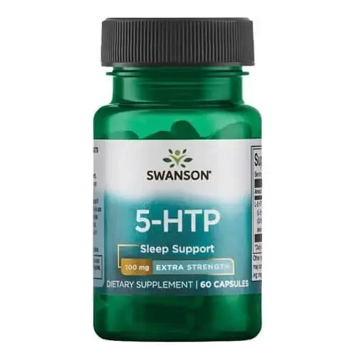 Амінокислота Swanson 5-HTP 100 mg 60 Caps, фото 1