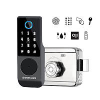 Біометричний замок на батарейках SEVEN LOCK SL-7770BFG