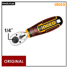 Тріскачка для головок 1/4" 3/8" "Profi" 72T INGCO INDUSTRIAL