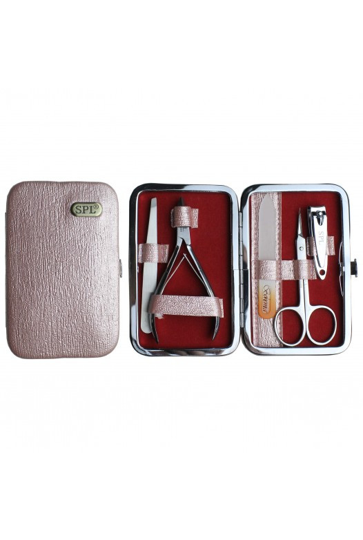 Манікюрний набір 5 предметів SPL 77801BS Темна пудра, фото 1