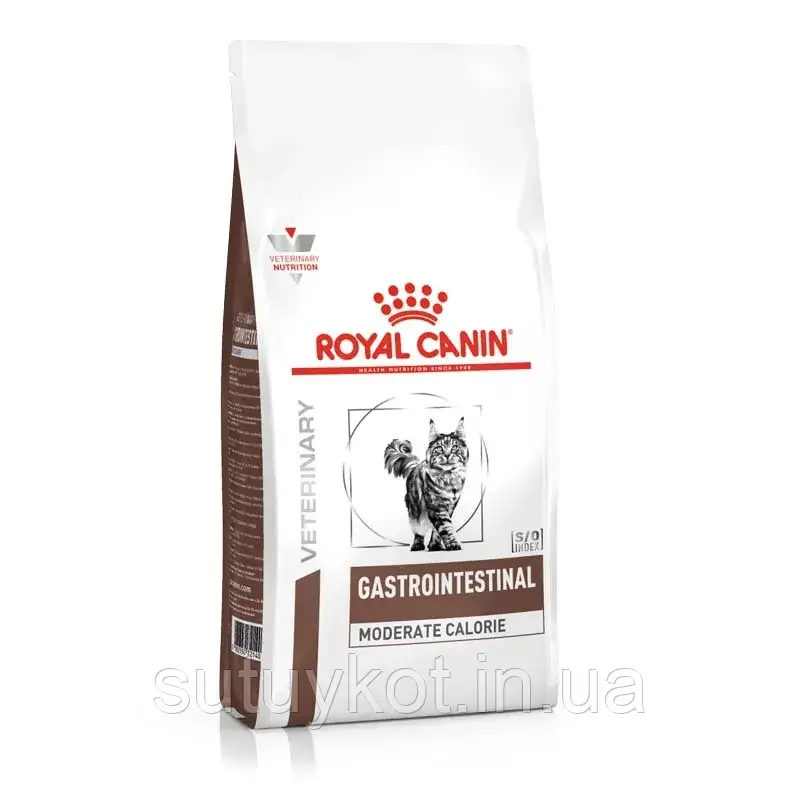Royal Canin Gastrointestinal Moderate Calorie Роял Канин гастроінтенсіал дієта для котів, 400 гр