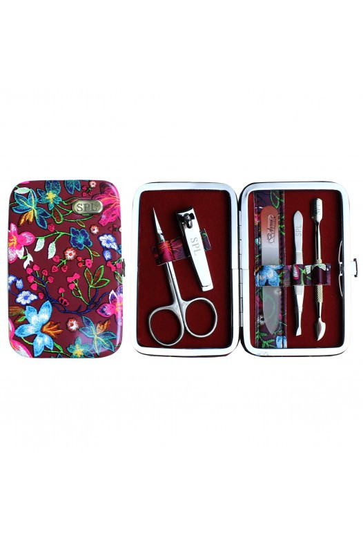 Манікюрний набір 5 предметів SPL 77804AF Квітковий принт, фото 1
