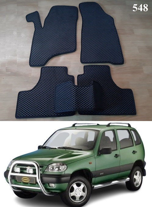 Килимки ЕВА в салон Chevrolet Niva '02-09