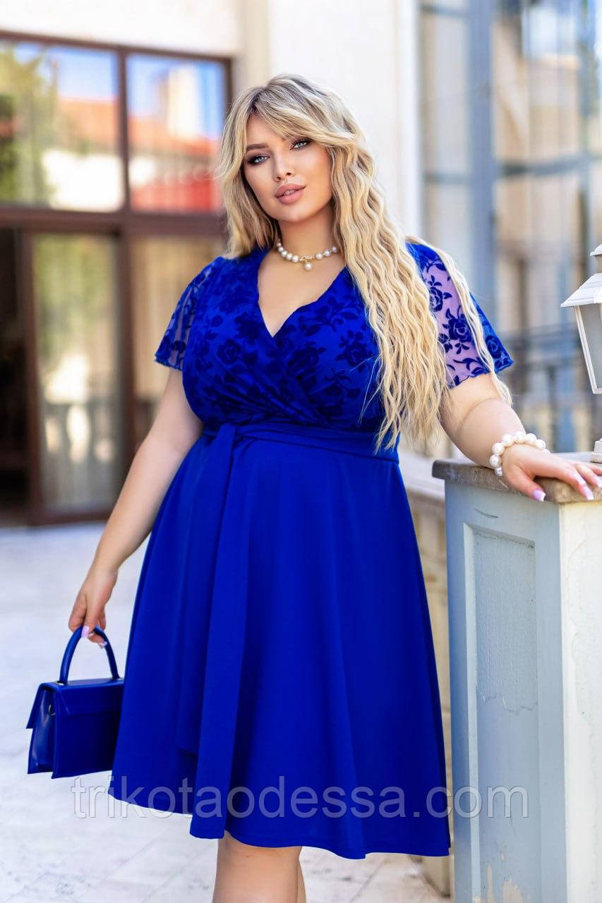 Сукня жіноча 6699тс батал р.50-60, фото 1