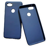Матовий чохол Goospery для Google Pixel 3a XL синій тонкий силіконовий