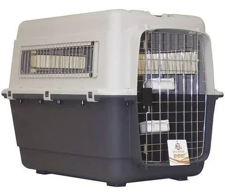 Пластиковий бокс для транспортування Croci Vagabond 6, переноска, колеса+2 поїлки, 90x60x68см (*), фото 1