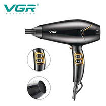 Фен для сушіння та укладання волосся VGR V-423 Professional Powerful 1800-2200 Вт, фото 5