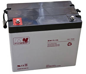 Акумулятор AGM MW Power MWL 75Ah 12V (75-12h)
