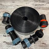 Набір для поливу туман 50м стрічка туман silver rain спрей-стрічка туман golden spray, фото 2