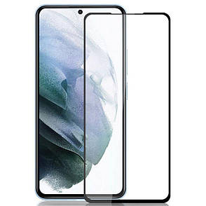 Захисне скло 6D для Samsung S22 / S23 Black, фото 1