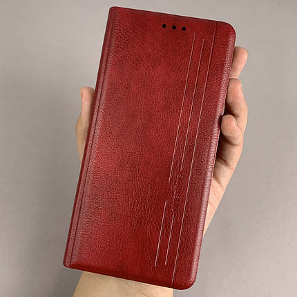 Чохол-книга для Samsung Galaxy A50s шкіряна книжка на телефон самсунг а50с червона prm, фото 1