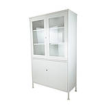 Шафа для медикаментів аптечна, шафа на замку з сейфом, шафа для аптек ШМ-2С ТМ Заповіт, фото 3