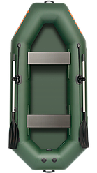Надувний човен ПВХ Kolibri K-280Т (слань-книжка). Купити надувний човен Колібрі 280Т. Двомісні гребні