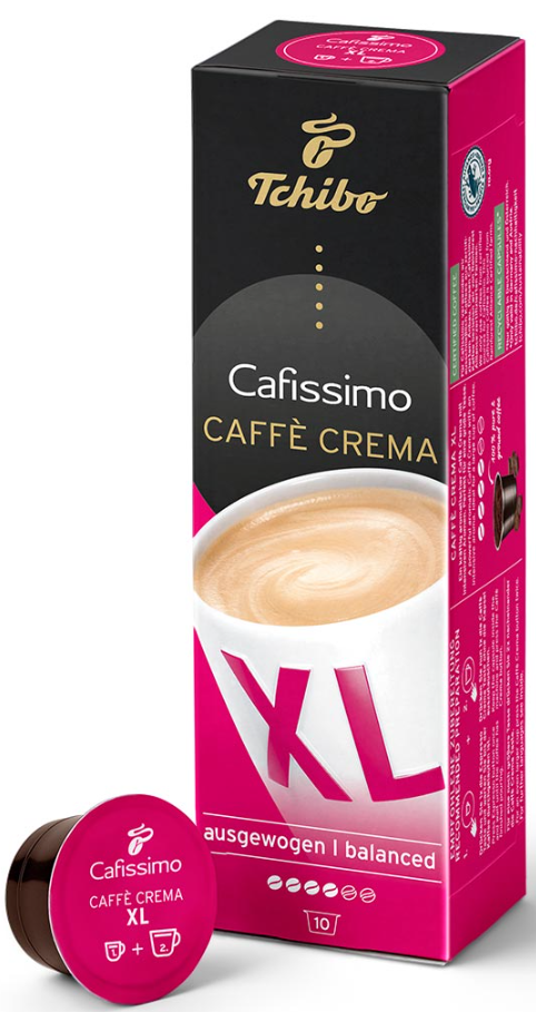 Кава в капсулах Кафиссимо КАФИТАЛИ - Caffitaly TCHIBO Cafissimo Caffe Crema XL Intense WAKE UP Coffee