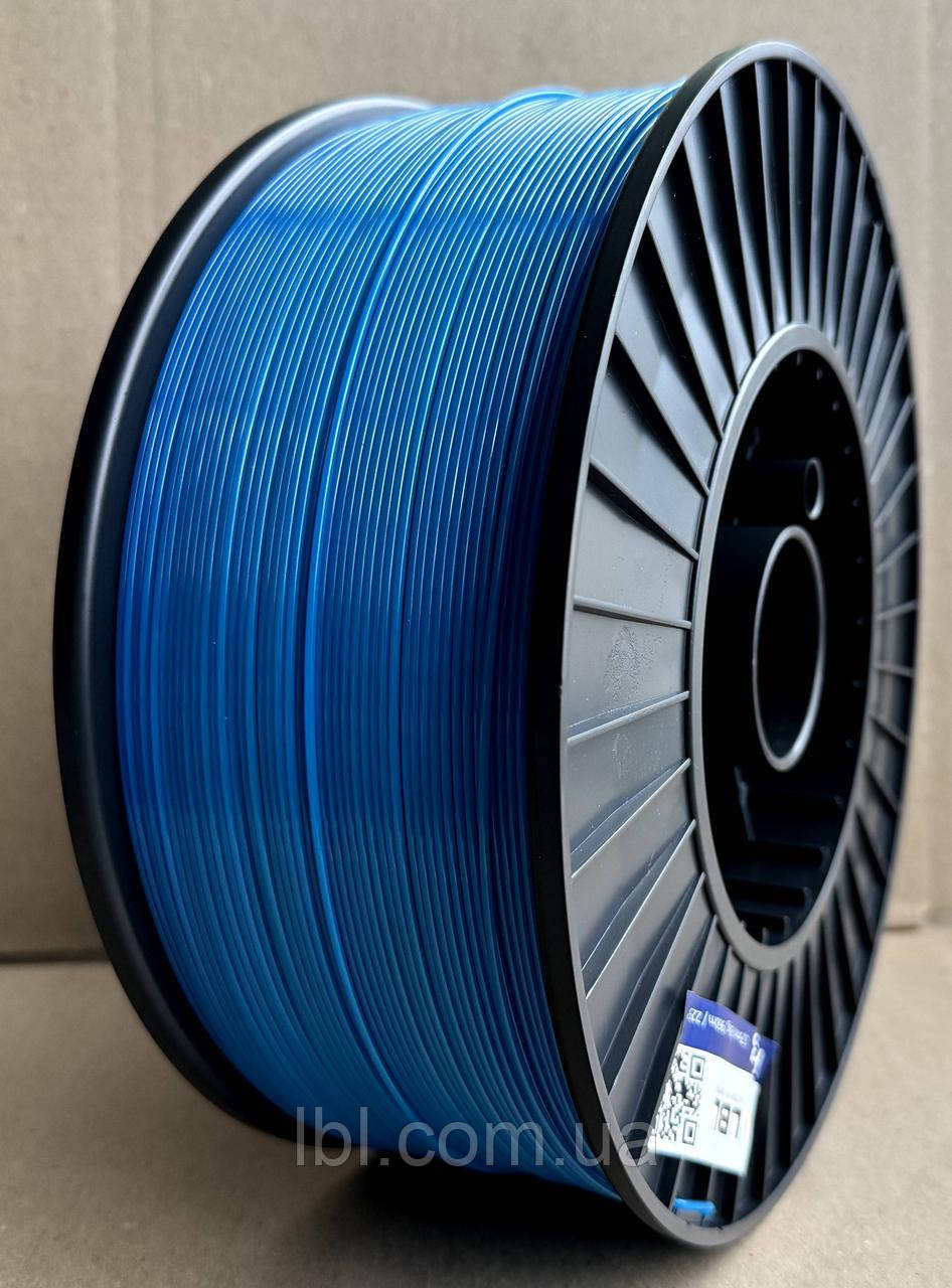 PETG WS (CoPET) пластик для 3D принтера 3.0 кг / 960 м / 1.75 мм / Синій