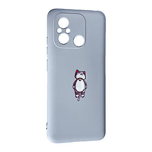 Силіконовий чохол Case Art для Xiaomi Redmi 12C Cat