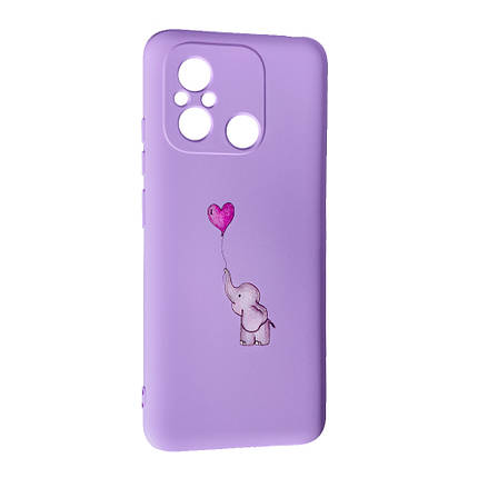 Силіконовий чохол Case Art для Xiaomi Redmi 12C Elephant, фото 1
