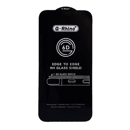 Захисне скло G-Rhino Glass для Samsung A14 / M14 Black, фото 1