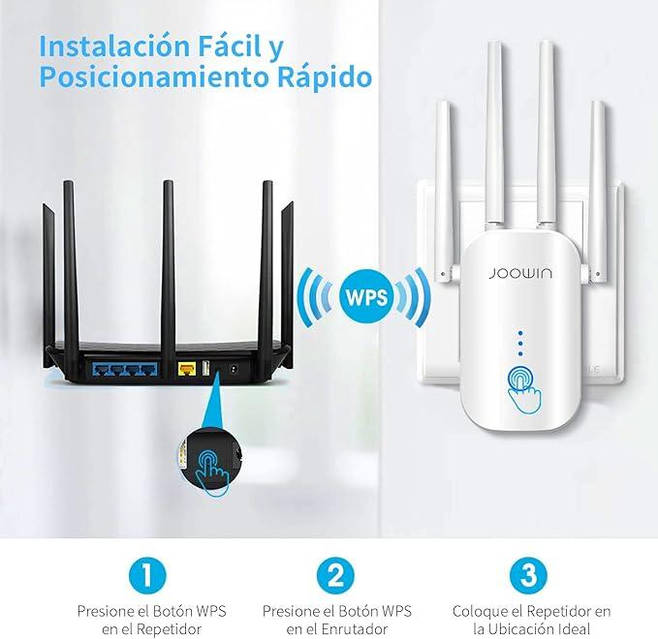 Repetidor wifi joowin hotsell