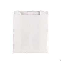 Краф пакет саше білий 120х50х170, жиростійкий (для фрі) (100 шт)