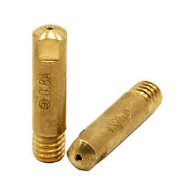 Накінечник токоз’ємний для алюмінію (E-Cu для Al) Ø0,8 мм М6х25 для пальників ABIMIG A(T) 155 LW Abicor Binzel