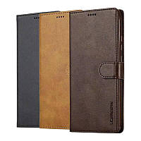 Кожаный чехол книжка IMEEKE для Samsung Galaxy S24 Ultra с визитницей (Разные цвета)
