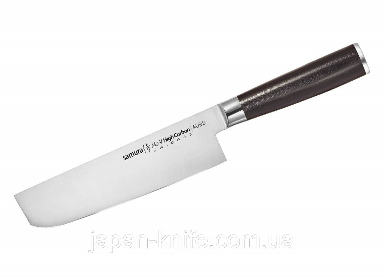 Ніж кухонний Накірі Samura Mo-V SM-0043, 180мм