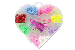 Набір гумок для виготовлення аксесуарів у коробці ООПТ Серце