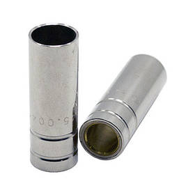 Сопло газове циліндричне Ø16мм х Ø18мм х 53мм для зварювальних пальників МВ 15 Binzel Abicor (Німеччина)