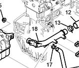 Трубка помпи 96817595 Captiva, Antara з нержавіючої сталі, фото 5