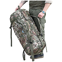 Тактична транспортна сумка-рюкзак VA мультикам  на 100 літрів