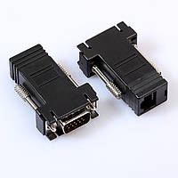 Подовжувач VGA за допомогою LAN RJ-45 кабелю x 2