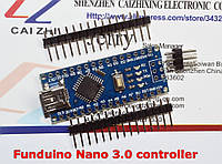Arduino ATMEGA328 Funduino Nano 3.0; 5-12V;