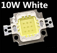 Светодиоды 10W; 800-1000LM; 9-12V; 900mA; 6000K; 24 * 40mm