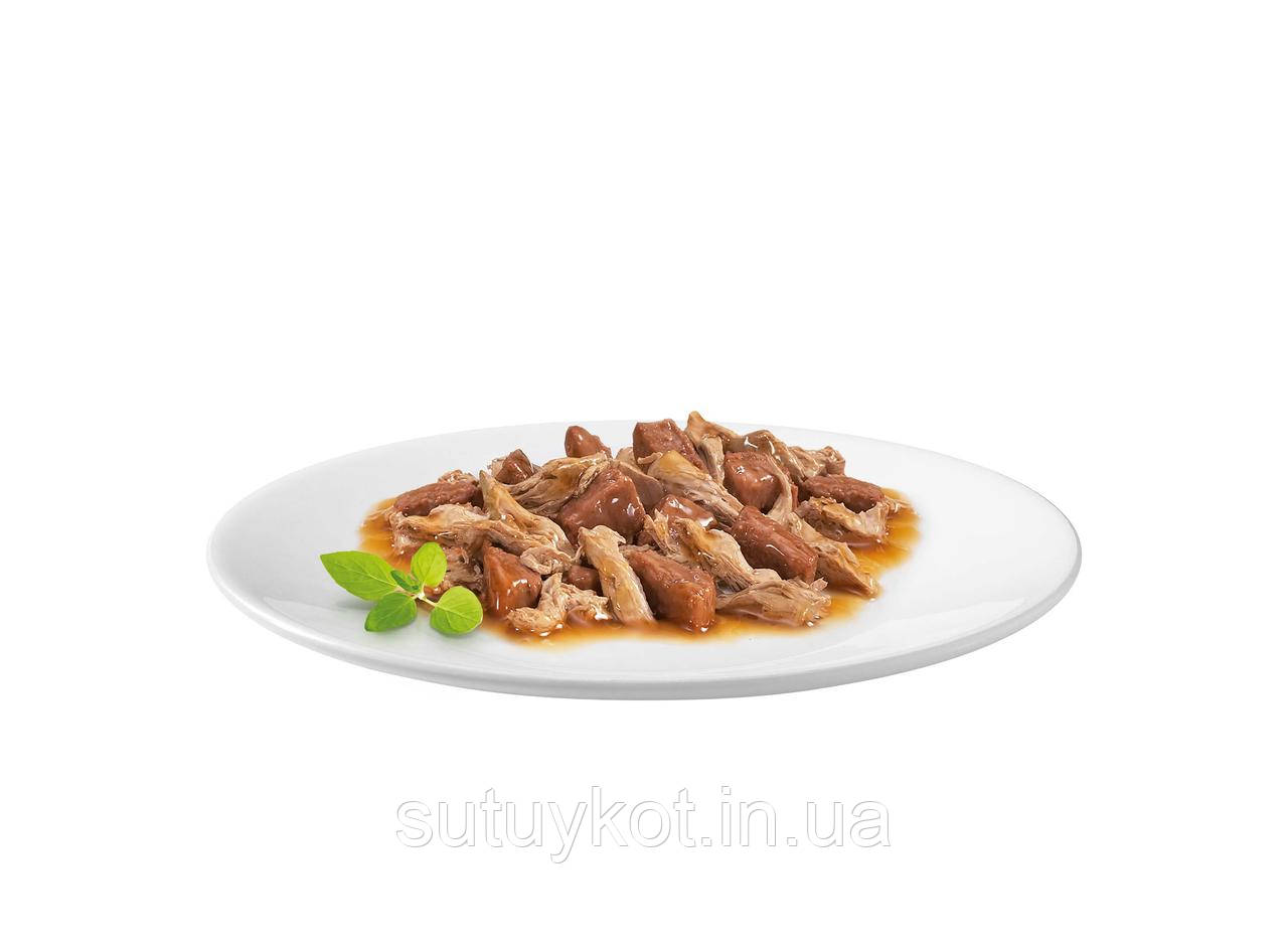 Purina Gourmet Gold Пурина Гурмет Голд консервований корм для котів з кроликом та печінкою, 85 гр.