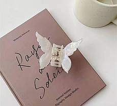 Шпилька-крабик для волосся зметалком Перламутрова