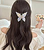 Шпилька-крабик для волосся зметаликом Персик, фото 2