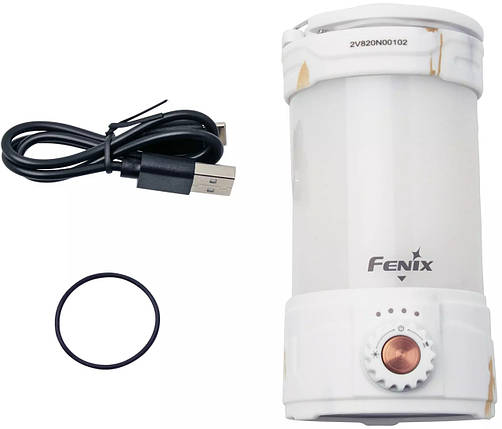Кемпінговий підвісний ліхтар-зарядка Fenix CL26R Pro (Marble White), фото 1