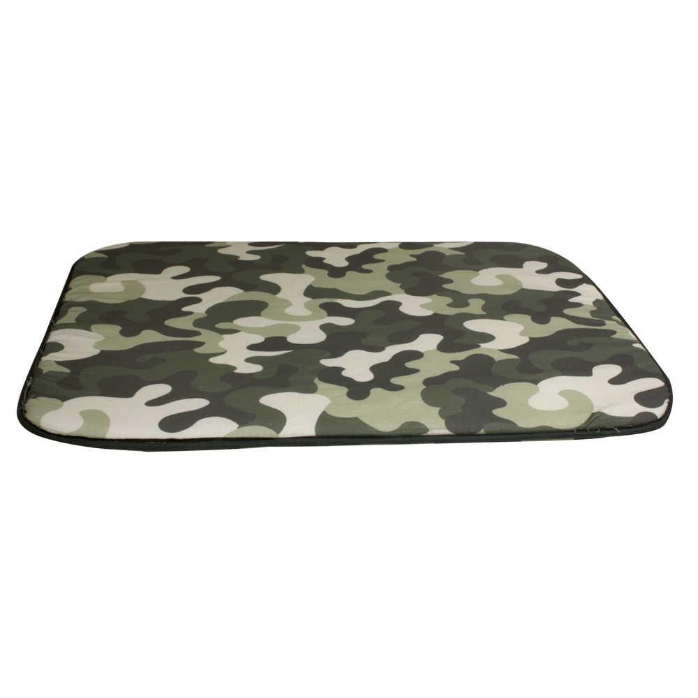 Килимок підстилка хакі (зручно для переносок ) L, MIMETICA Croci 77x49x3см (*)