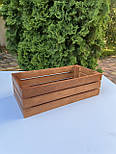 Декоративний ящик  для зберігання з дерева, фото 2