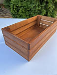 Декоративний ящик  для зберігання з дерева, фото 4