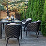 Крісло обіднє для саду і тераси з техноротанга Celeste Skyline Design, фото 6