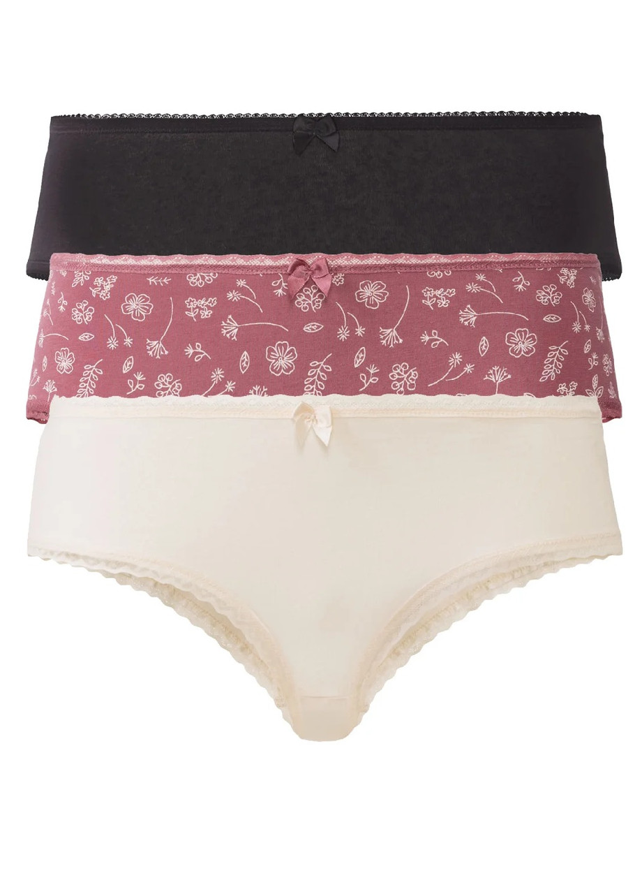 Комплект жіночих трусиків-хіпстерів (3шт)