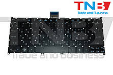 Клавіатура Acer Aspire S3 S5 One 725 756 TravelMate B1 Series чорна без рамки RUUS