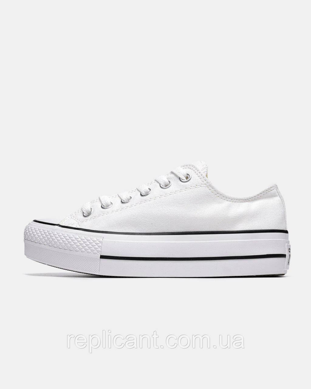 Женские Кеды Converse Wmns Chuck Taylor All Star Lift Clean Ox 'White' жіночі Кеди Converse, фото 1