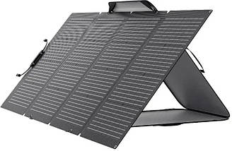 Сонячна панель EcoFlow 220W Solar Panel монокристалічна складна переносна для будинку портативна, фото 5